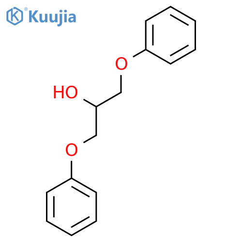 1,3-Diphenoxypropan-2-ol structure
