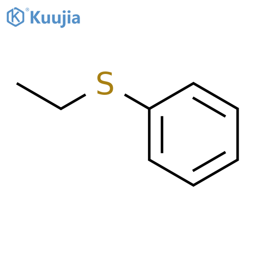 Ethyl phenyl sulfide structure