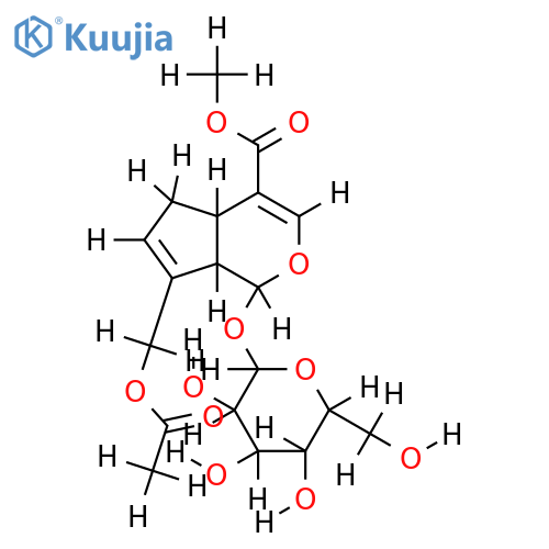 10-Acetylgeniposid structure