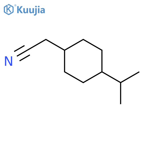 4-(isopropyl)-cyclohexaneacetonitrile structure
