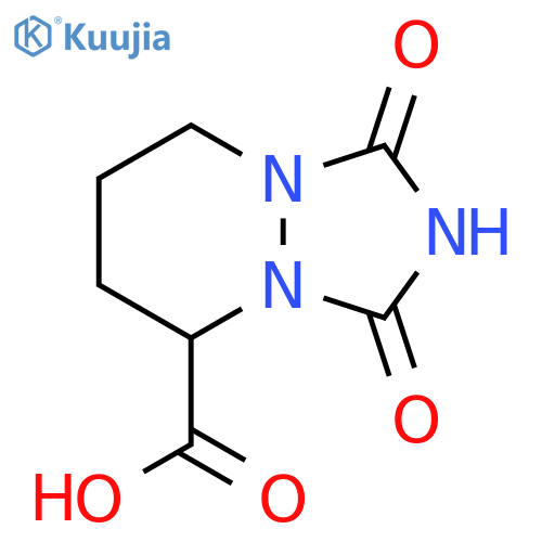 1H-[1,2,4]Triazolo[1,2-a]pyridazine-5-carboxylic acid, hexahydro-1,3-dioxo- structure
