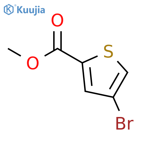 Methyl 4-bromothiophene-2-carboxylate structure