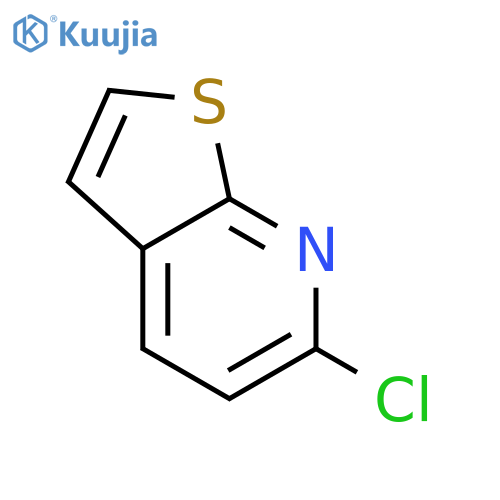 6-chlorothieno2,3-bpyridine structure