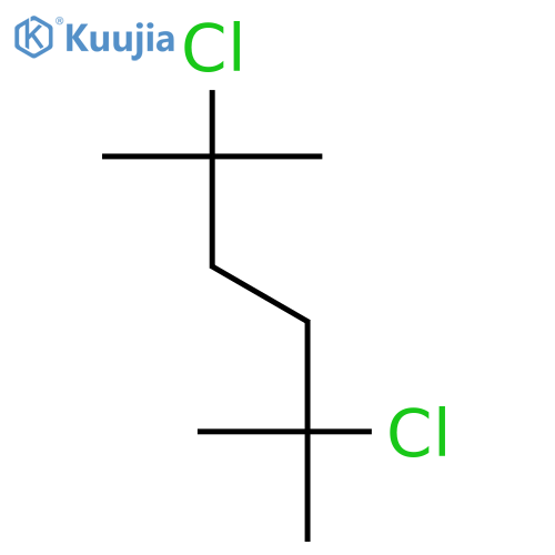 2,5-Dichloro-2,5-dimethylhexane structure