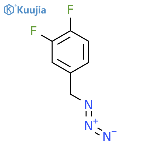 4-(azidomethyl)-1,2-difluorobenzene structure