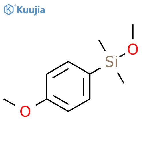 Methoxy(4-methoxyphenyl)dimethylsilane structure