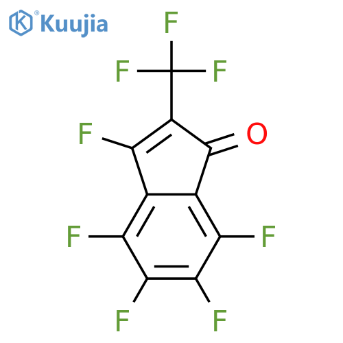 1H-Inden-1-one, 3,4,5,6,7-pentafluoro-2-(trifluoromethyl)- structure