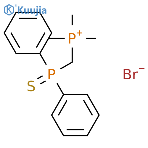PHOSPHONIUM, [(DIPHENYLPHOSPHINOTHIOYL)METHYL]TRIMETHYL-, BROMIDE structure