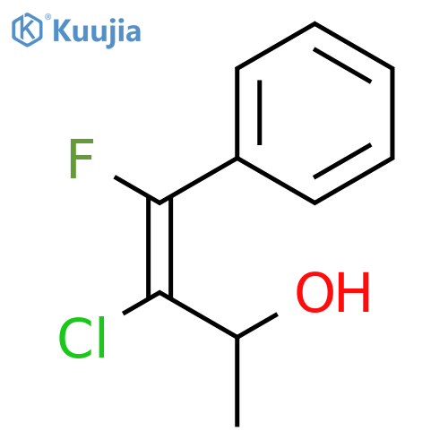 3-Buten-2-ol, 3-chloro-4-fluoro-4-phenyl-, (Z)- structure