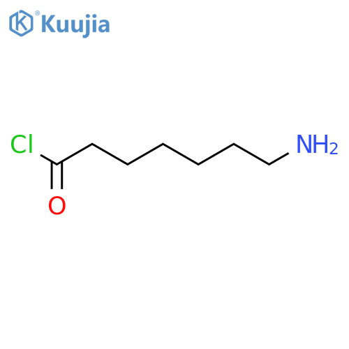 Heptanoyl chloride, 7-amino- structure
