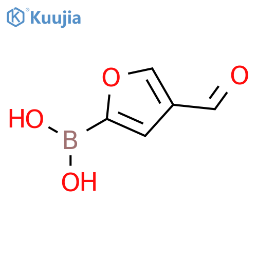 4-Formylfuran-2-boronic Acid structure