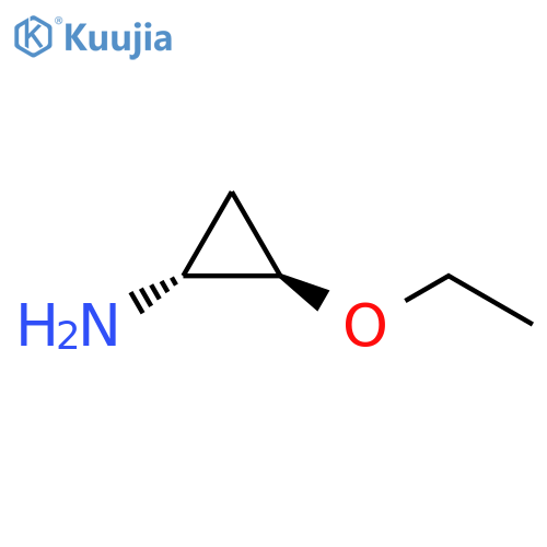 Cyclopropanamine,2-ethoxy-,(1R,2R)-rel-(9CI) structure