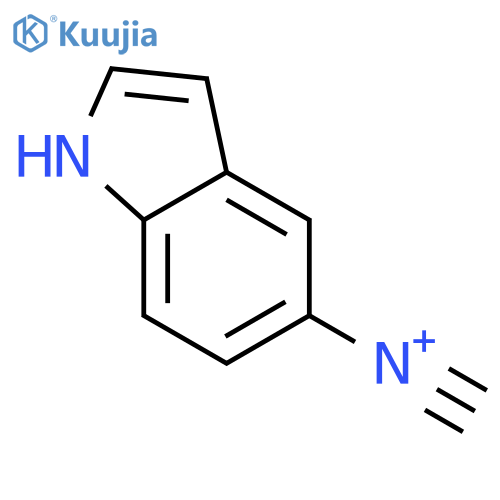5-isocyano-1H-indole structure