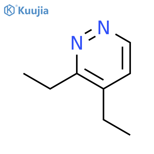 Pyridazine, diethyl- structure