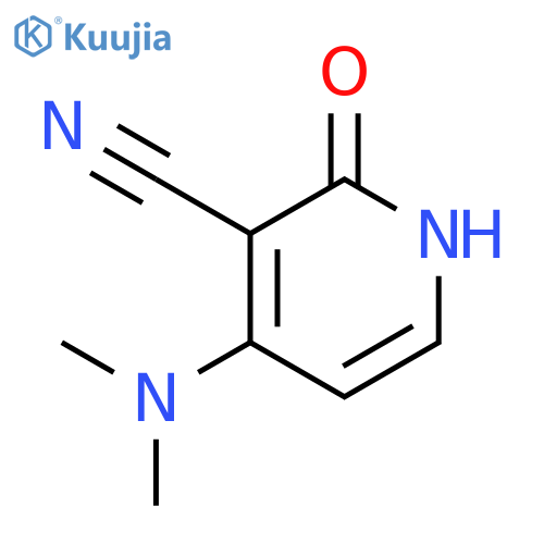 4-(dimethylamino)-2-oxo-1,2-dihydro-3-pyridinecarbonitrile structure
