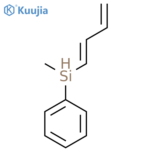 Silane, 1,3-butadienylmethylphenyl- structure