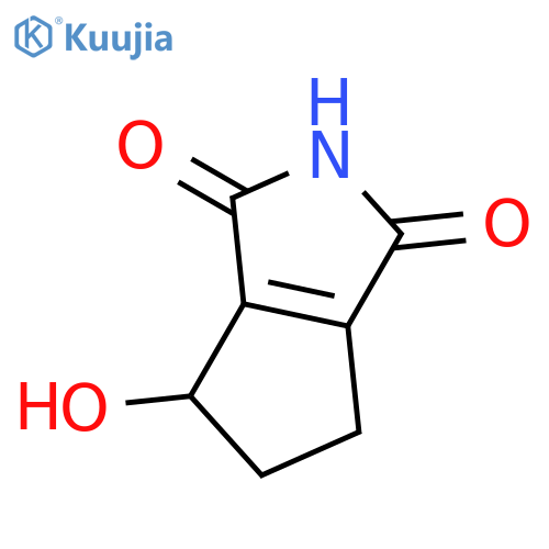 4-hydroxy-5,6-dihydrocyclopenta[c]pyrrole-1,3(2H,4H)-dione structure