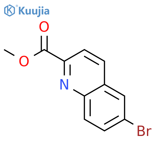 Methyl 6-bromoquinoline-2-carboxylate structure