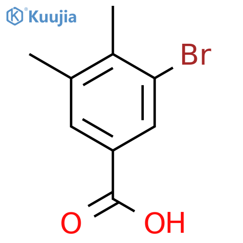 3-bromo-4,5-dimethylbenzoic acid structure