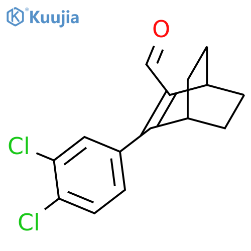 Bicyclo[2.2.2]oct-2-ene-2-carboxaldehyde, 3-(3,4-dichlorophenyl)- structure