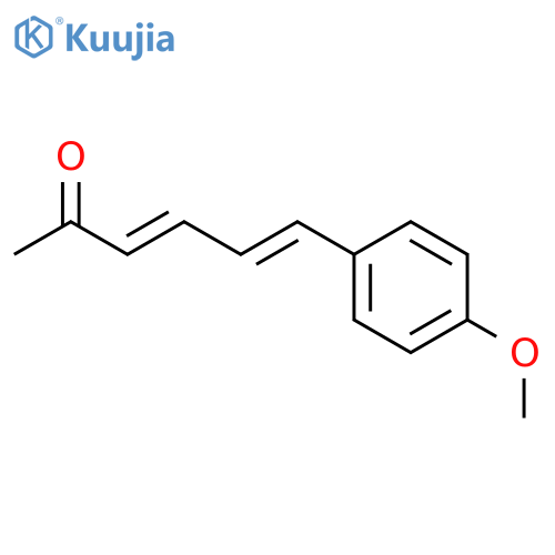 3,5-Hexadien-2-one, 6-(4-methoxyphenyl)- structure