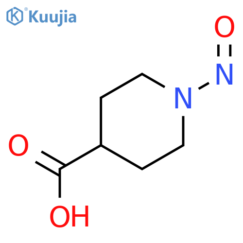 4-Piperidinecarboxylicacid, 1-nitroso- structure