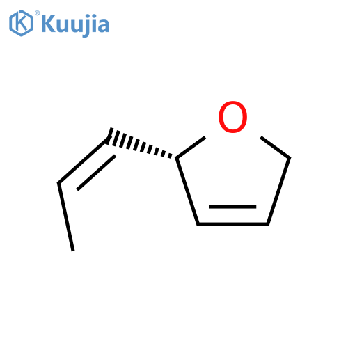 FURAN, 2,5-DIHYDRO-2-(1Z)-1-PROPENYL-, (2S)- structure