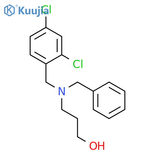 1-Propanol, 3-[[(2,4-dichlorophenyl)methyl](phenylmethyl)amino]- structure