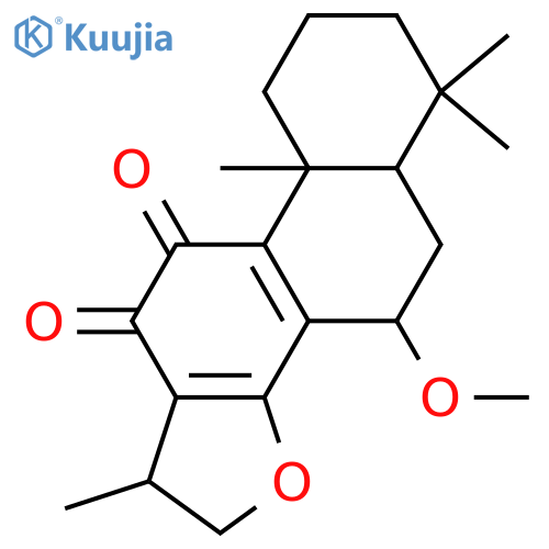14,16-Epoxy-7-hydroxy-8,13-abietadiene-11,12-dione; (7α,15ξ)-form, Me ether structure