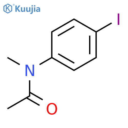 Acetamide, N-(4-iodophenyl)-N-methyl- structure