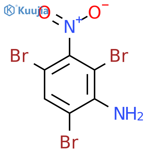 2,4,6-Tribromo-3-nitroaniline structure