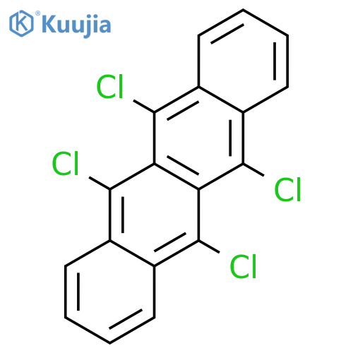 5,6,11,12-tetrachlorotetracene structure