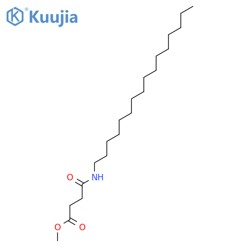 Butanoic acid, 4-(hexadecylamino)-4-oxo-, methyl ester structure