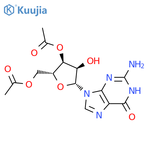 Guanosine, 3',5'-diacetate structure