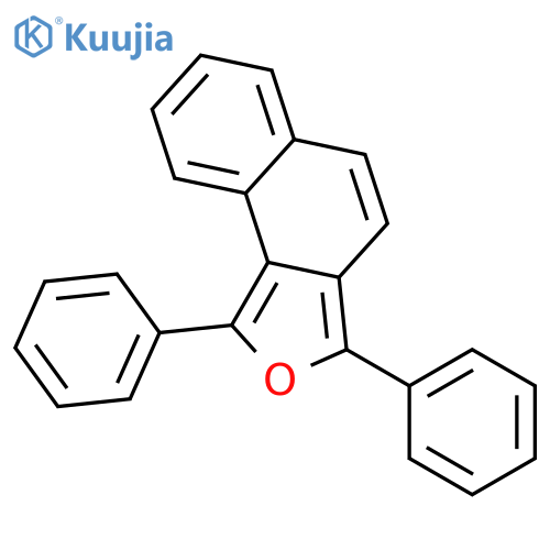 Naphtho[1,2-c]furan, 1,3-diphenyl- structure