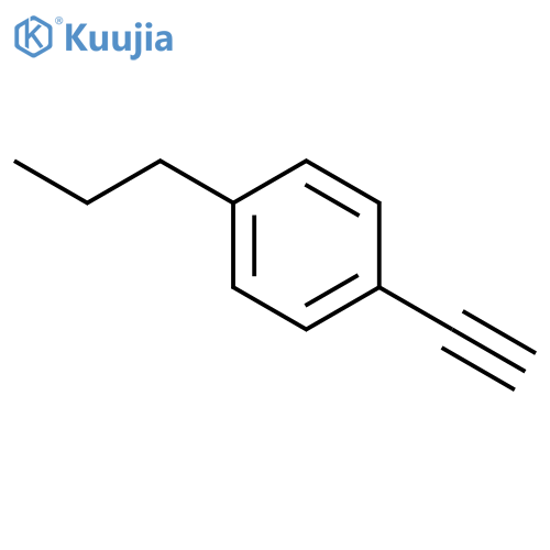 1-Ethynyl-4-propylbenzene structure