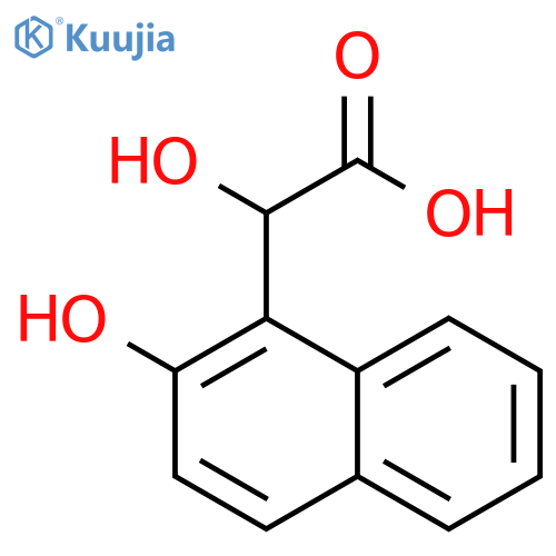 2-hydroxy-2-(2-hydroxy-1-naphthyl)acetic Acid structure