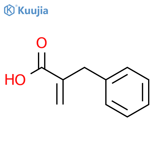2-Propenoic acid,(phenylmethyl)- (9CI) structure