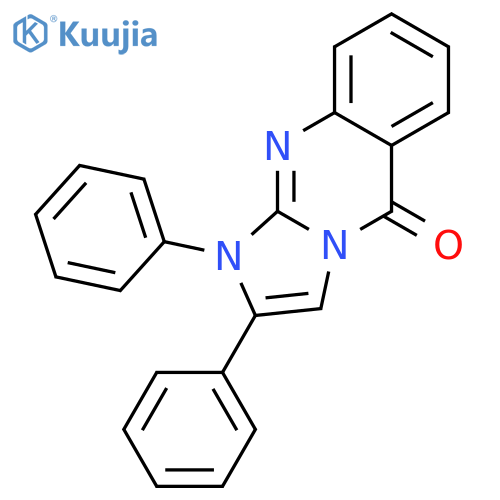 Imidazo[2,1-b]quinazolin-5(1H)-one, 1,2-diphenyl- structure