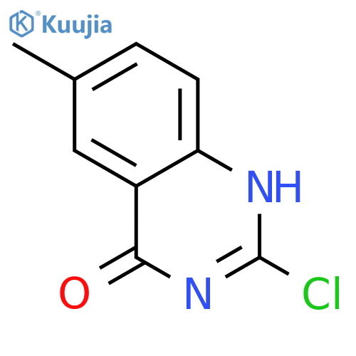 2-chloro-6-methyl-3,4-dihydroquinazolin-4-one structure