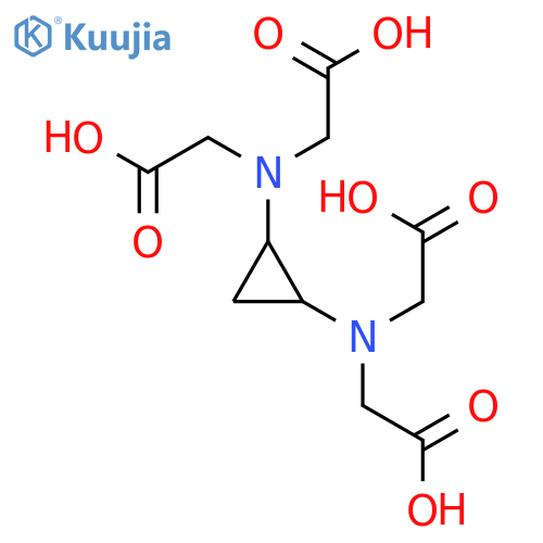 2,2'',2'''',2''''''-(cyclopropane-1,2-diyldinitrilo)tetraacetic acid structure