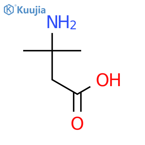 3-Amino-3-methylbutanoic Acid, 90% structure
