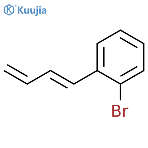 Benzene, 1-bromo-2-(1,3-butadienyl)- structure