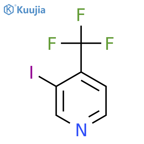 3-Iodo-4-(trifluoromethyl)pyridine structure