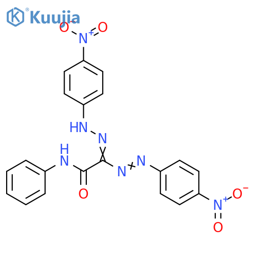 Acetamide,2-[(4-nitrophenyl)azo]-2-[(4-nitrophenyl)hydrazono]-N-phenyl- structure