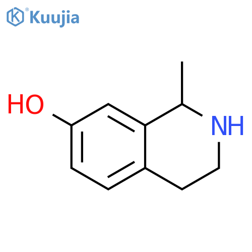 1-methyl-1,2,3,4-tetrahydroisoquinolin-7-ol structure