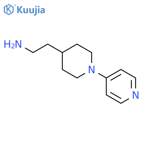2-[1-(pyridin-4-yl)piperidin-4-yl]ethan-1-amine structure