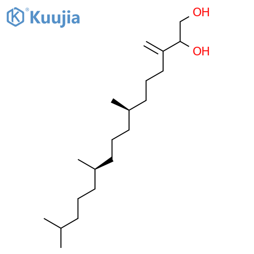 1,2-Hexadecanediol, 7,11,15-trimethyl-3-methylene-, (7R,11R)- structure