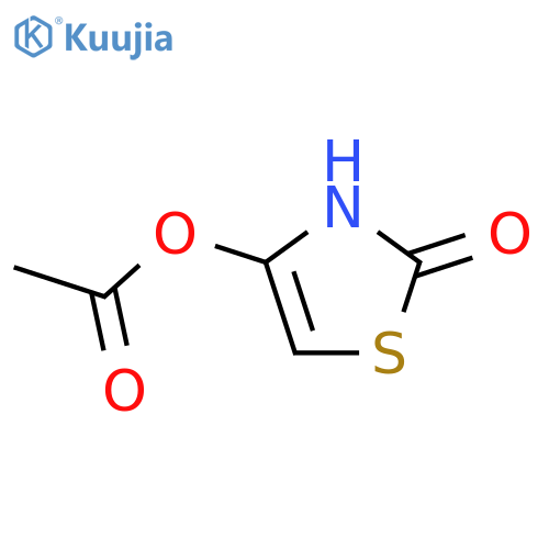 2(3H)-Thiazolone, 4-(acetyloxy)- structure