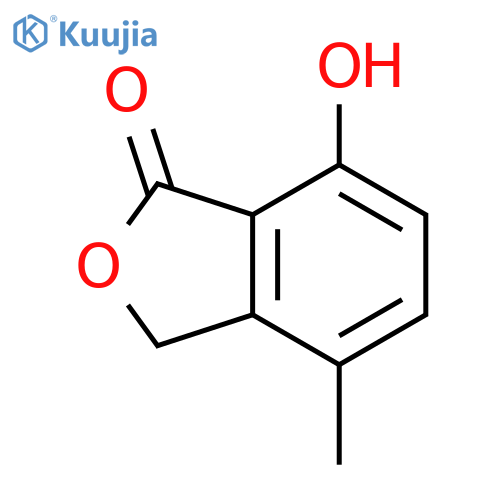 1(3H)-Isobenzofuranone, 7-hydroxy-4-methyl- structure